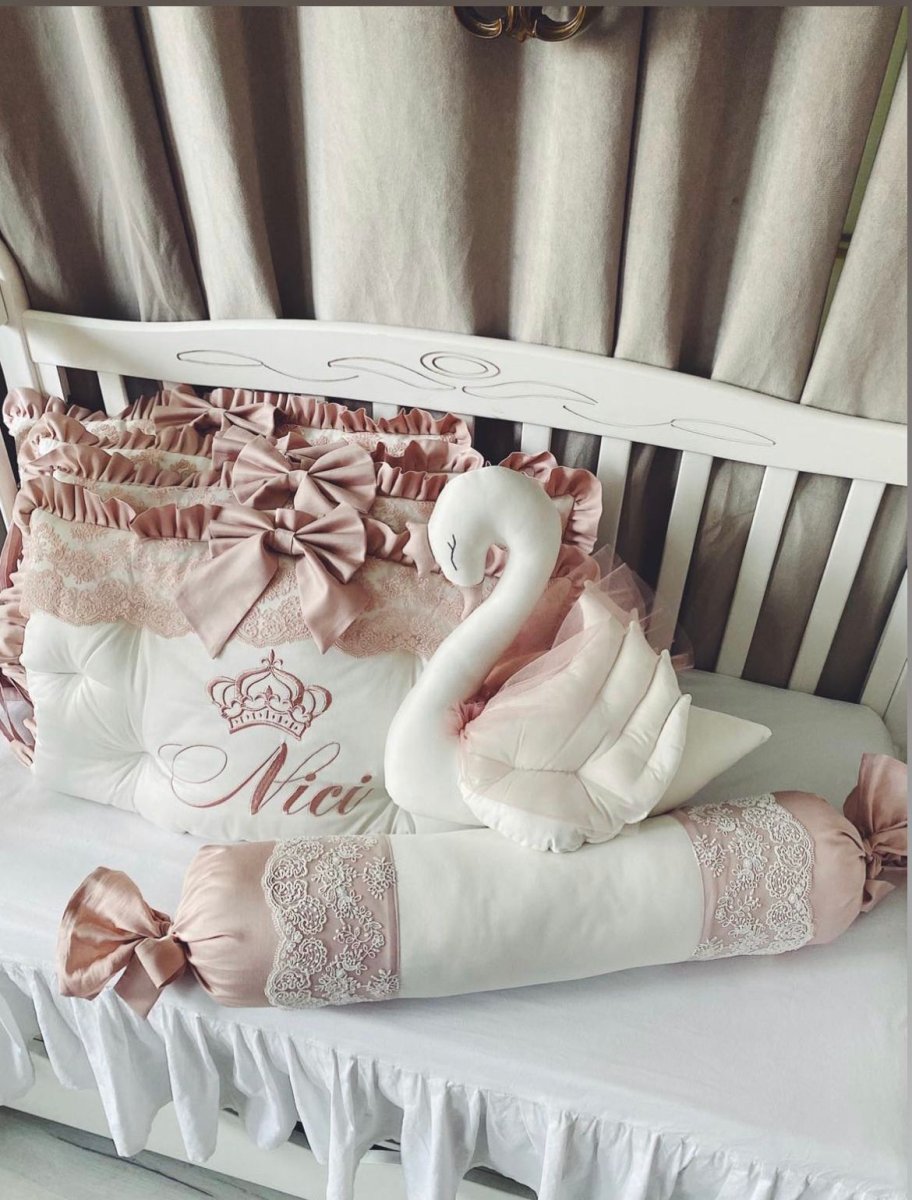 Bettumrandung „Nici“ mit Spitze – Bild 7